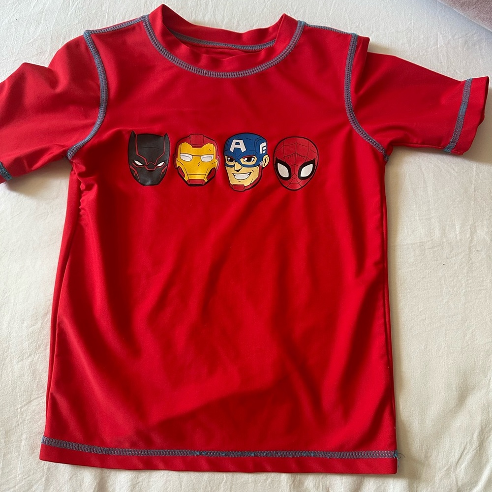 Rash guard swim shirt